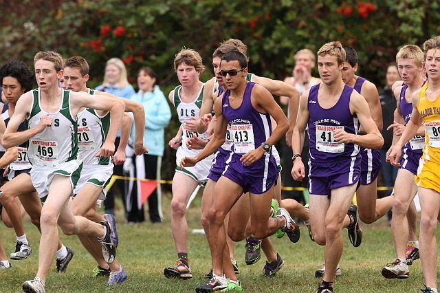 2010NCSXC BD1-1923.JPG - 2010 North Coast Section Cross Country Championships, Hayward High School, Hayward, California
